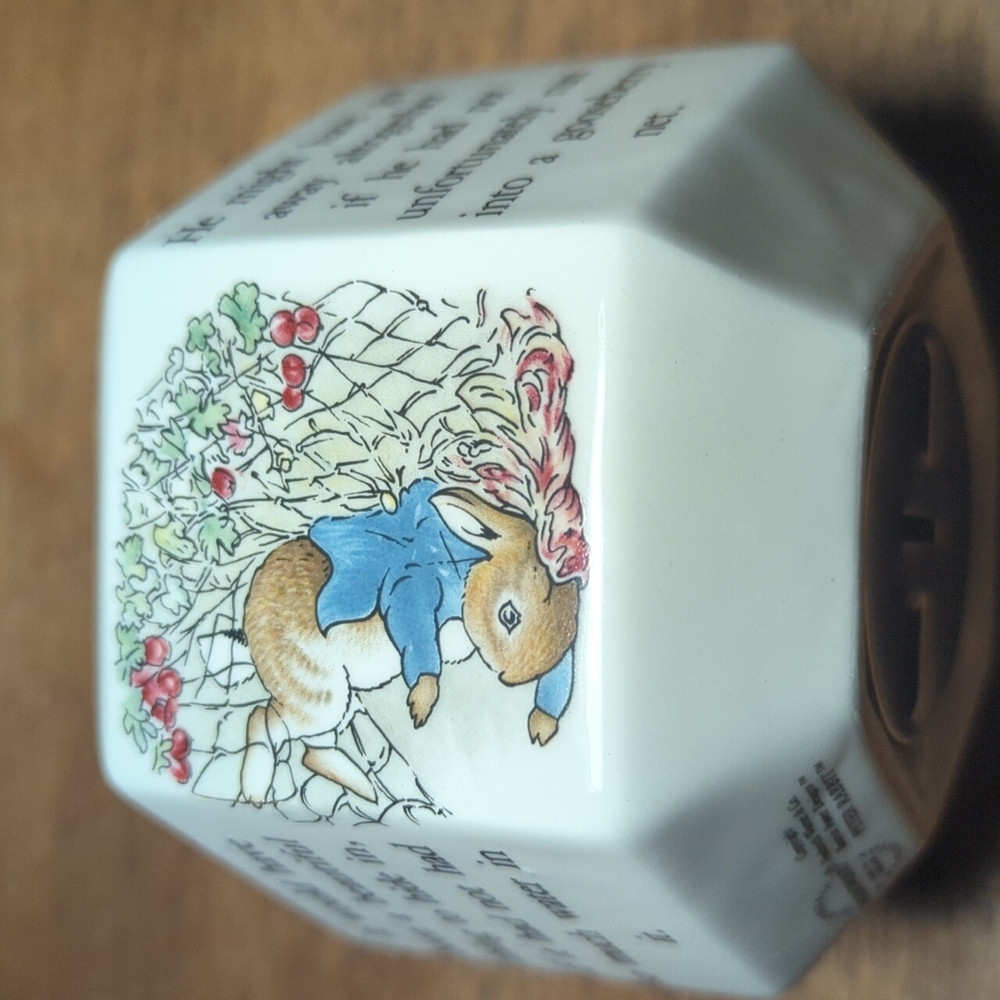 WEDGWOOD of Etruria Beatrix Potter Peter Rabbit Bank - Picture 4 of 8